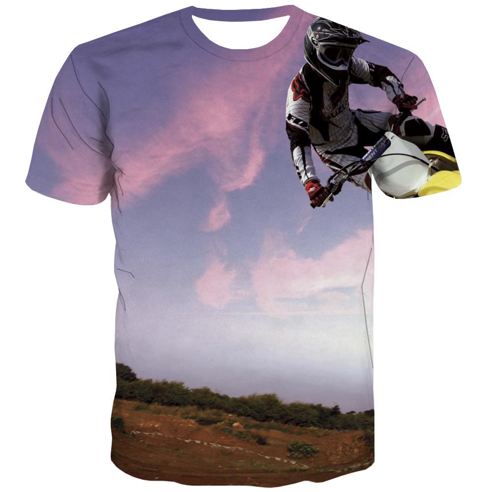 Motocross T shirts Men motorcycle T-shirts 3d Offroad Tshirts Casual - KYKU