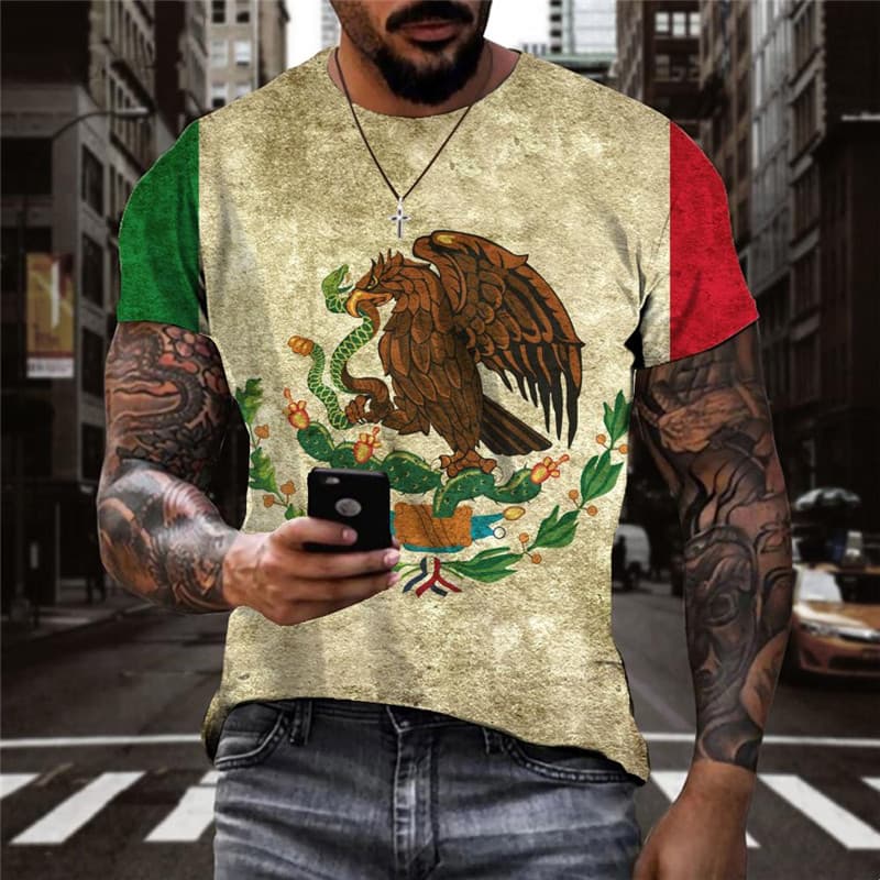 Long T shirt Men Animal Anime Clothes Waves Tshirt Printed Harajuku Tshirts Casual