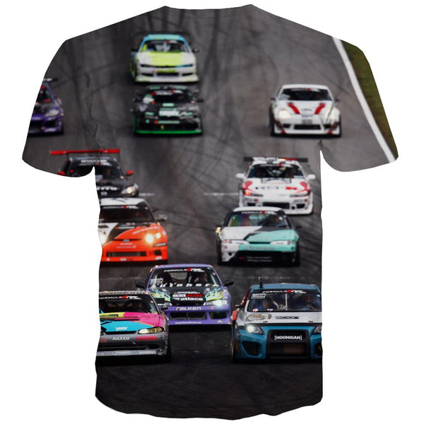 
Racing Car T-shirt Men Metal Tshirt Anime City T-shirts Graphic Gray Tshirts Casual Retro Tshirts Cool
                