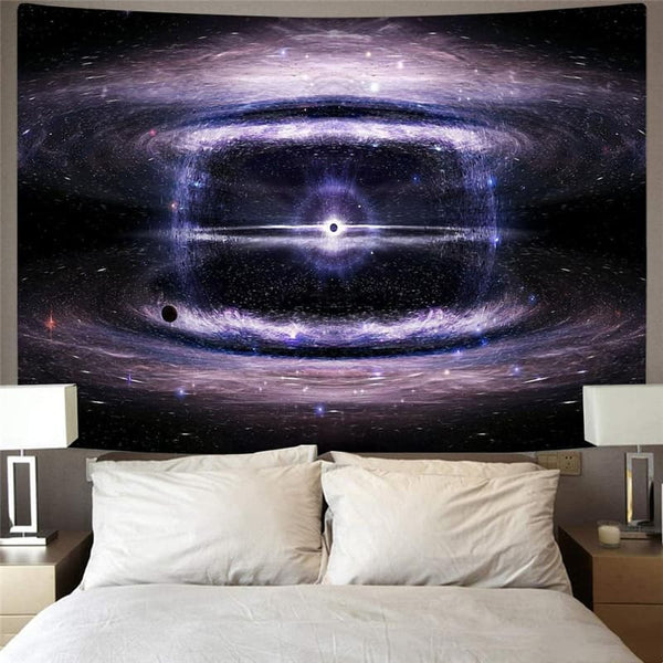 
Galaxy Tapestry Space Wall Tapestry Universe Rug Wall Black Hole Tapestries
                