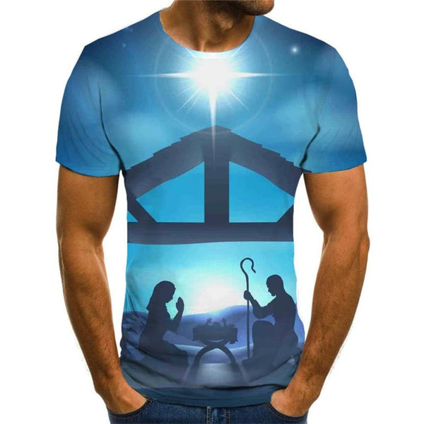 
Christian T shirt Men Jesus Anime Clothes Animal Tshirt Printed Galaxy Tshirts Casual
                