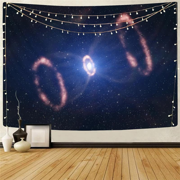 Galaxy Tapiz Space Home Tapestrys Universe Tapestries Radar Tenture Mandala