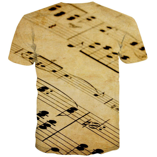 
Music T-shirt Men Instrument T shirts Funny Retro T-shirts Graphic Electronic Tshirts Novelty
                