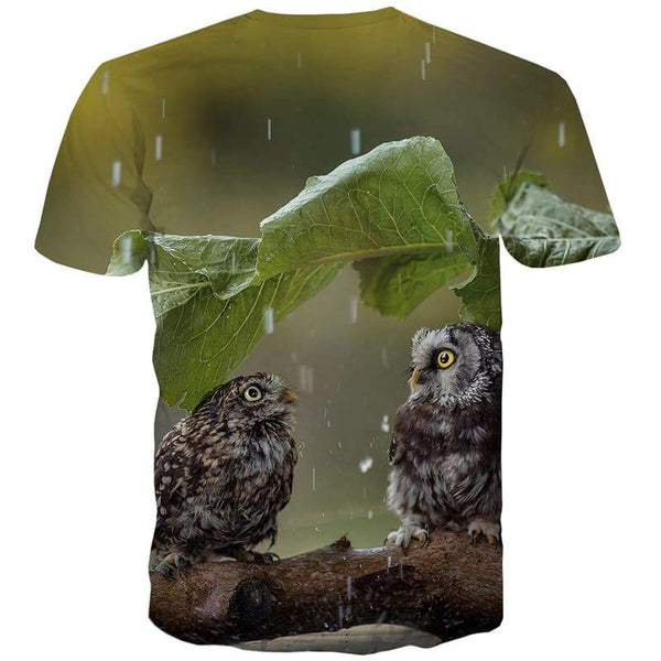 
Owl T shirts Men Animal T-shirts 3d Lovely T-shirts Graphic Harajuku Tshirts Novelty Street Tshirts Cool - KYKU
                
