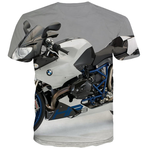 
Bicycle T shirts Men Metal T-shirts 3d City T-shirts Graphic Psychedelic Shirt Print
                