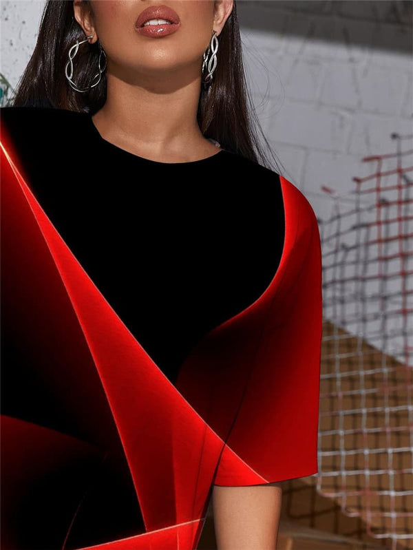 
Galaxy T Shirt Women Space Punk Rock Nebula T-shirts 3d Novel Tshirt Printed
                