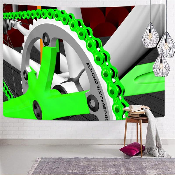 
Metal Tapiz Engine Tapestries Gear Wall Tapestry Street Home Tapestrys
                