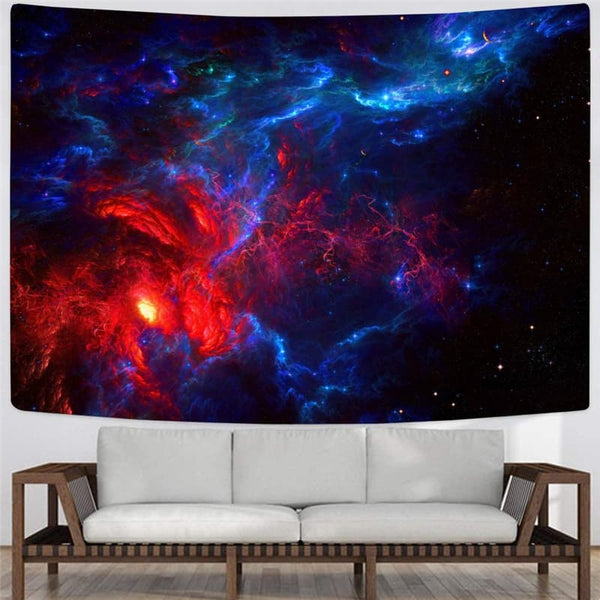 
Galaxy Tapiz Space Home Tapestrys Universe Tenture Mandala Nebula Rug Wall
                