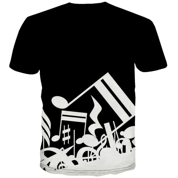 
Music T-shirt Men Instrument T-shirts Graphic Retro Tshirts Casual Electronic Shirt Print
                
