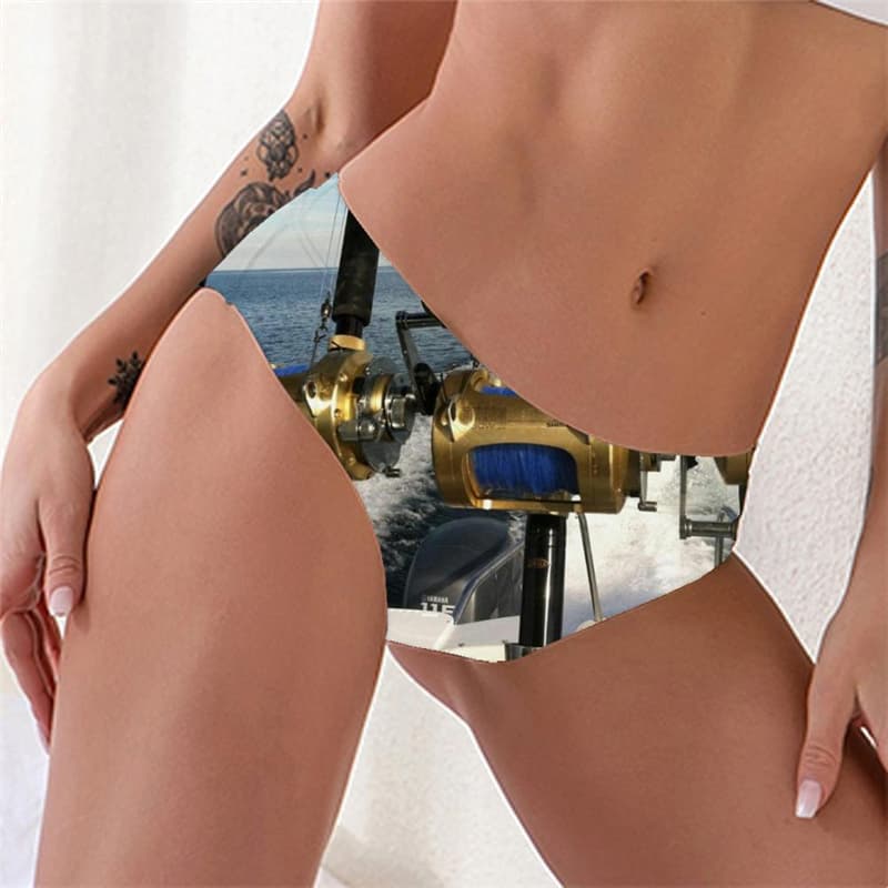 Fish Panties Women Fisherman Underwear Fishinger Tanga Tracksuits Pantys Metal Lingerie Female