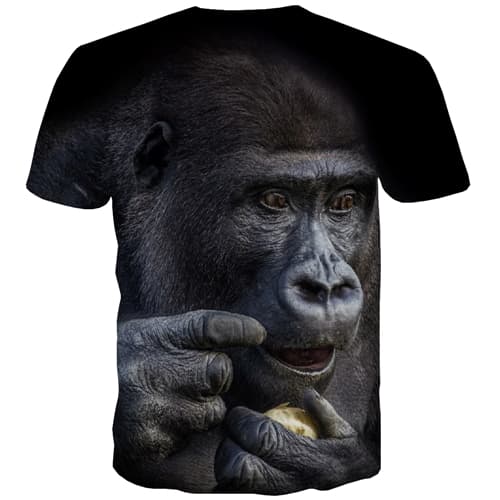 
Orangutan T-shirt Men Monkey T-shirts 3d Animal T-shirts Graphic Hilarious T shirts Funny Harajuku Tshirt Printed - KYKU
                