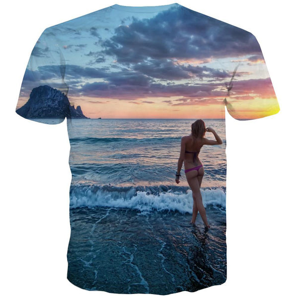 
surf T shirts Men The sea T-shirts 3d sport Tshirts Cool Cool T shirts Funny - KYKU
                