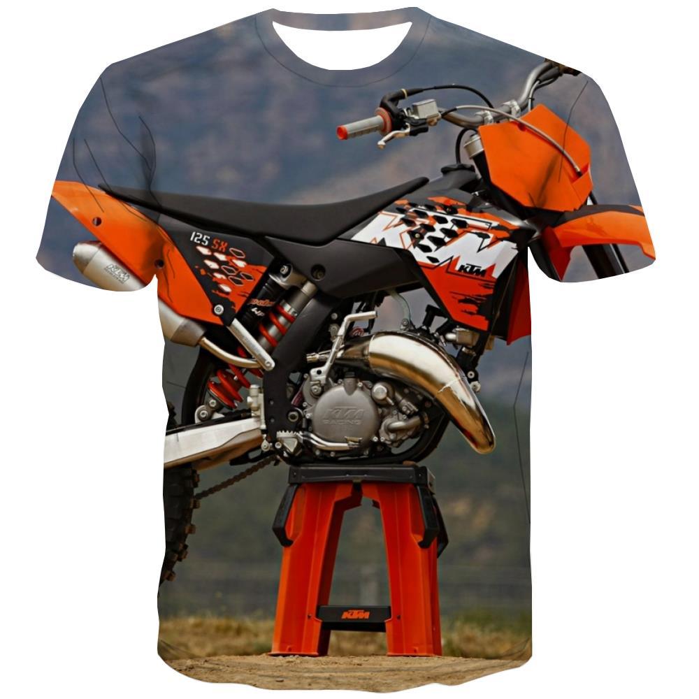 Motocross T shirts Men motorcycle Tshirt Anime Offroad Tshirt Printed - KYKU
