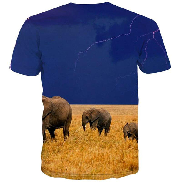 
Elephant T-shirt Men Animal Tshirt Anime Lightning Tshirts Novelty Harajuku Tshirt Printed Lovely Tshirts Cool - KYKU
                