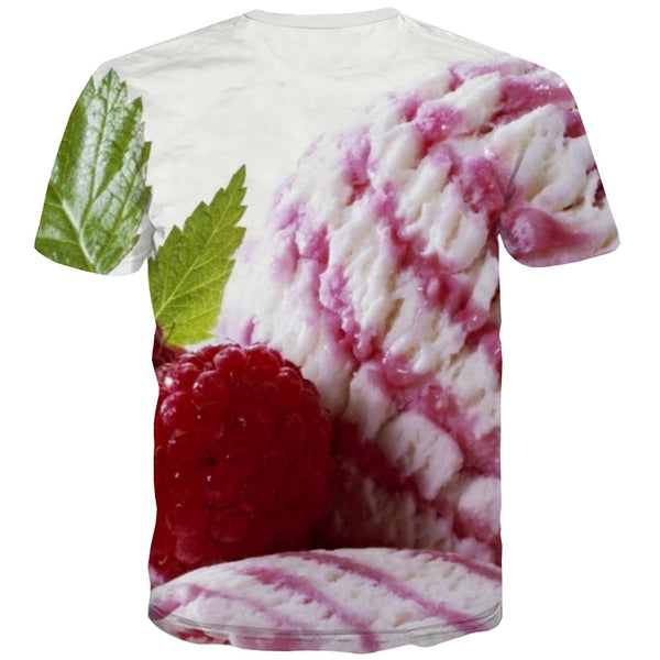 
Sweet T shirts Men Gourmet T-shirts Graphic Icecream Tshirt Printed Colourful Tshirts Cool
                