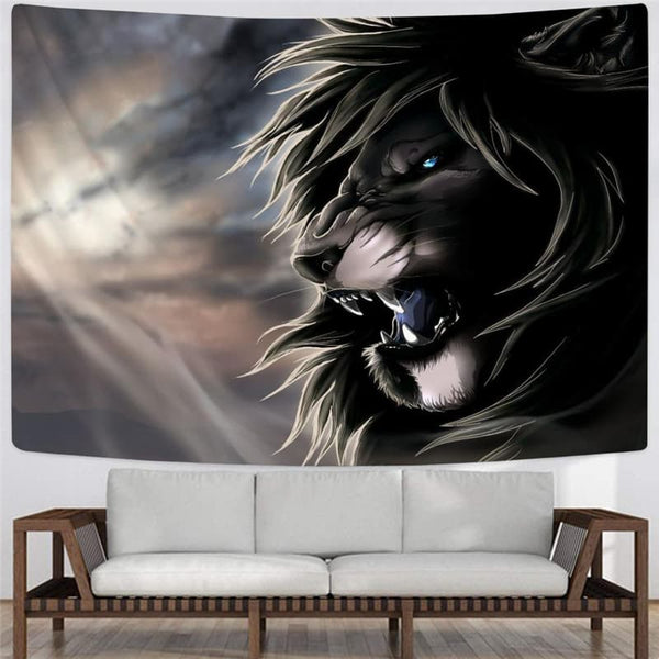 
Lion Tapestry Animal Tenture Mandala Anime Tapestries Street Rug Wall Harajuku Home Tapestrys
                