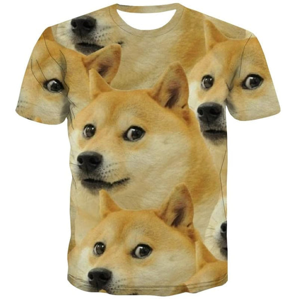 
Dog T shirt Men Animal Anime Clothes Lovely Funny T shirts Home Shirt Print
                