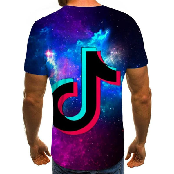 
Douyin T-shirt Men Galaxy T-shirts 3d Sky Shirt Print Party Anime Clothes
                