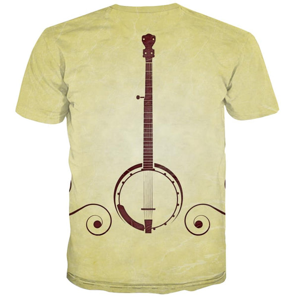 
Music T-shirt Men Instrument Tshirt Printed Retro T-shirts Graphic Electronic T-shirts 3d
                