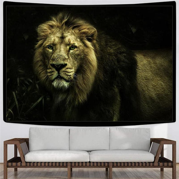 
Lion Tapiz Animal Home Tapestrys Anime Rug Wall Harajuku Wall Tapestry Hilarious Tenture Mandala
                