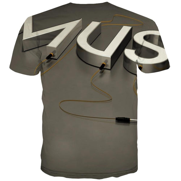 
Music T-shirt Men Instrument Tshirt Printed Retro Tshirts Casual Electronic T-shirts 3d
                