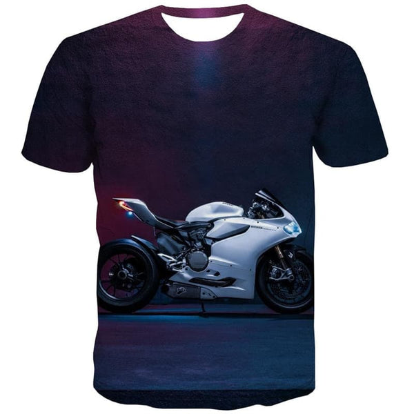 
Motorcycle T shirt Men Hip Hop Tshirts Casual Gothic Anime Clothes Rock Tshirt Printed
                