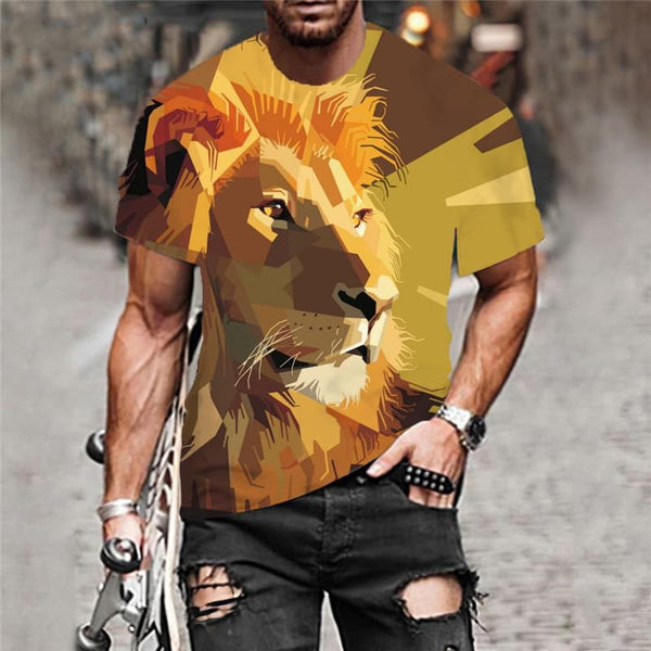 
Shark T shirt Men Ocean T-shirts 3d Animal Tshirt Printed Graffiti Tshirts Casual
                