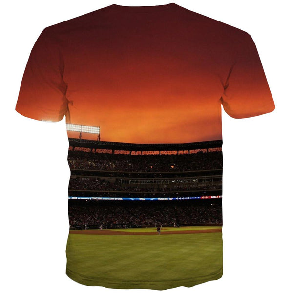
Baseball T-shirt Men Stadium T-shirts 3d Game Shirt Print White T-shirts Graphic
                