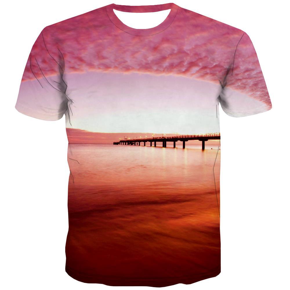 surf T shirts Men The sea Tshirts Casual sport Tshirts Cool Cool T-shirts Graphic - KYKU