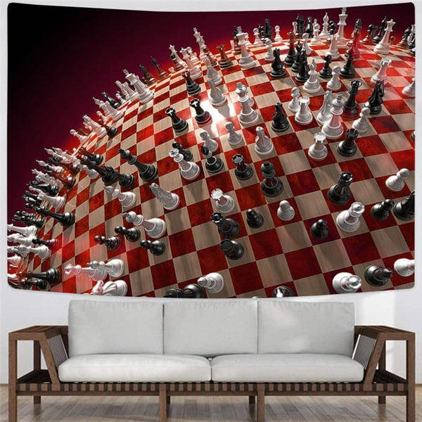 
Geometric Tapiz Psychedelic Tapestries Vortex Home Tapestrys International Chess Tenture Mandala
                