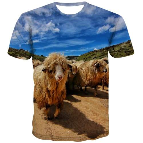 Animal T shirts Men Dinosaur Tshirts Novelty Music Tshirts Cool Hilarious T shirts Funny - KYKU