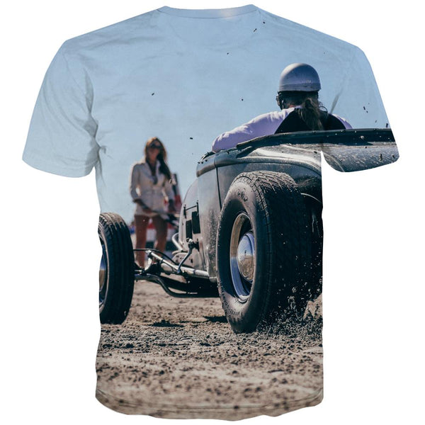 
Racing Car T shirts Men Metal Tshirts Cool City Tshirts Casual Gray Shirt Print Retro Tshirt Anime
                