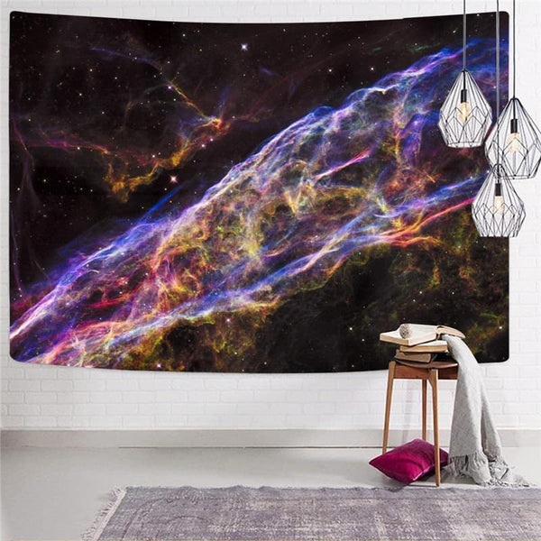
Space Tapiz Universe Home Tapestrys Nebula Rug Wall Galaxy Tenture Mandala
                
