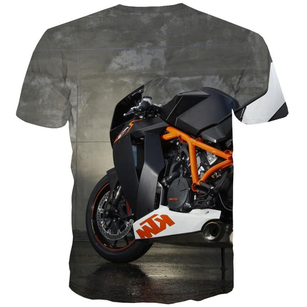 
Bicycle T-shirt Men Metal Tshirts Novelty City T-shirts Graphic Psychedelic Shirt Print
                