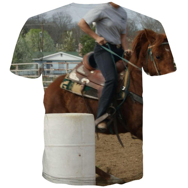 
Borse T-shirt Men Competition Tshirt Printed Raced Tshirts Novelty Equestrian T-shirts Graphic
                