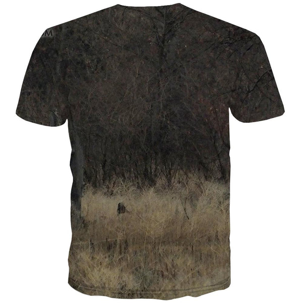 
Hunting T shirts Men Jungle T-shirts Graphic Deer Tshirt Printed Shooter T-shirts 3d Camouflage Tshirts Casual
                