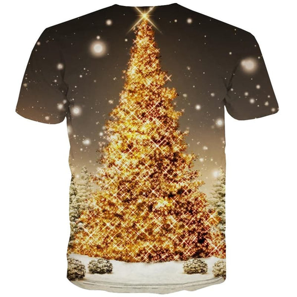 
Christmas T-shirt Men Christmas Tree T shirts Funny Galaxy T-shirts Graphic Party Tshirts Cool
                