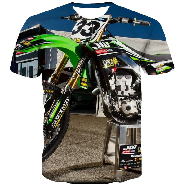 Motocross T shirts Men motorcycle Tshirt Anime Offroad Tshirt Printed - KYKU