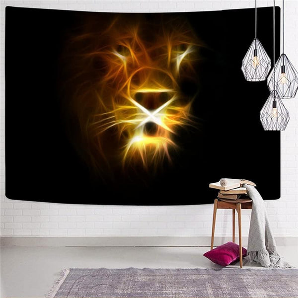 
Lion Tapiz Animal Home Tapestrys Anime Wall Tapestry Hilarious Rug Wall Harajuku Tenture Mandala
                