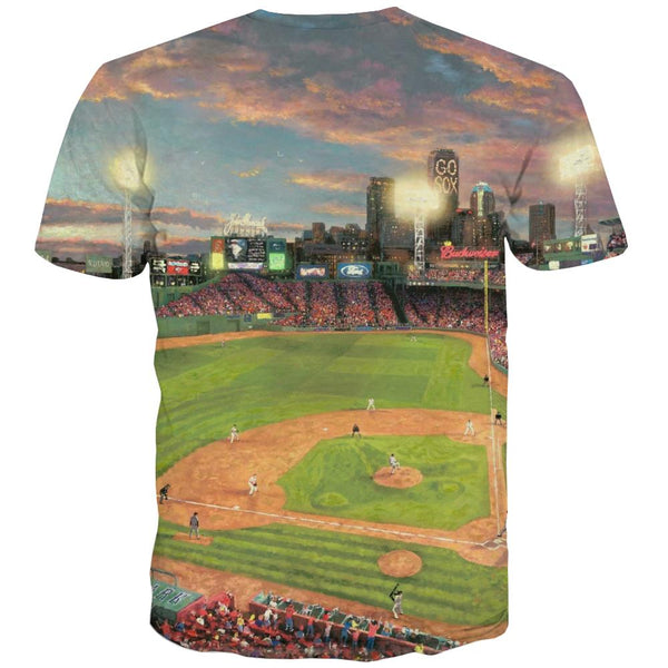 
Baseball T shirts Men Stadium Tshirt Anime Game T-shirts 3d White T shirts Funny
                