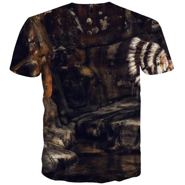 
Indians T shirts Men Grassland Tshirt Anime Sunset T shirts Funny War Tshirts Casual
                