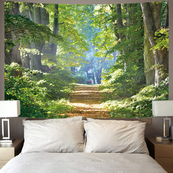 
forest Tapestry green Home Tapestrys Trees Tenture Mandala Forest Tapestries rural Wall Tapestry sunlight Rug Wall Path undefined
                
