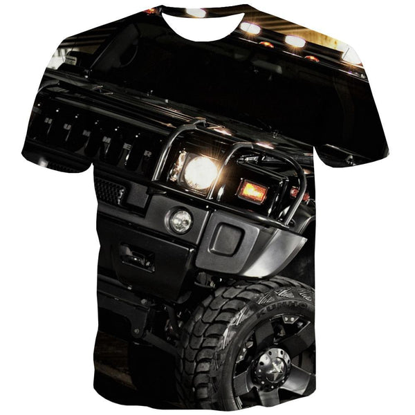 Jeep T-shirt Men Offroad Tshirts Cool car T shirts Funny Short Sleeve Full Print - KYKU