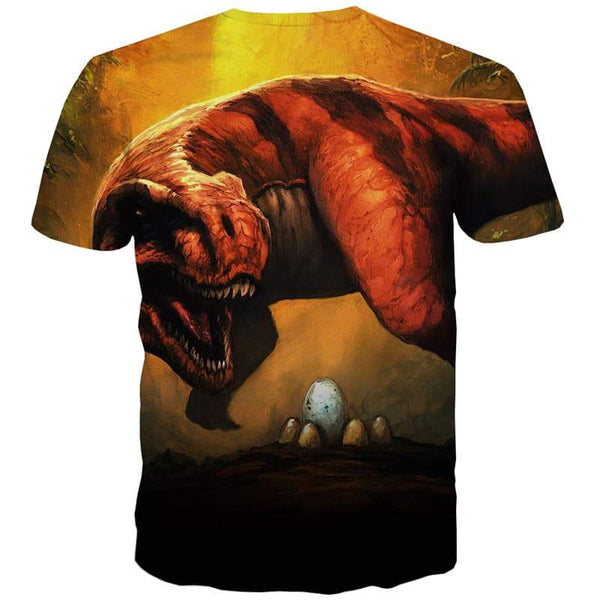 
Dinosaur T-shirt Men Animal Tshirt Printed Science Fiction Shirt Print Ferocious Tshirts Casual Funny Tshirts Novelty - KYKU
                