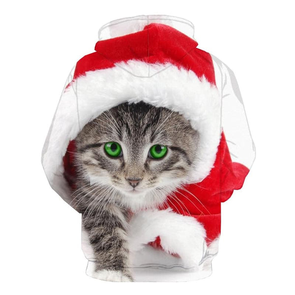 
Animal Hoodie Men Cat Hoodie Print Christmas Hoody Anime Party 3d Printed Unisex - KYKU
                