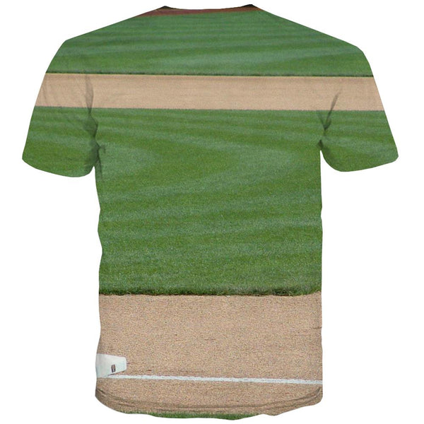 
Baseball T-shirt Men Stadium Tshirts Novelty Game Tshirts Casual White T-shirts 3d
                