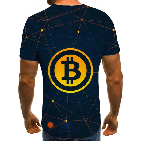 
Bitcoin T shirt Men Abstract Tshirt Printed Psychedelic T-shirts 3d Retro Tshirts Casual
                