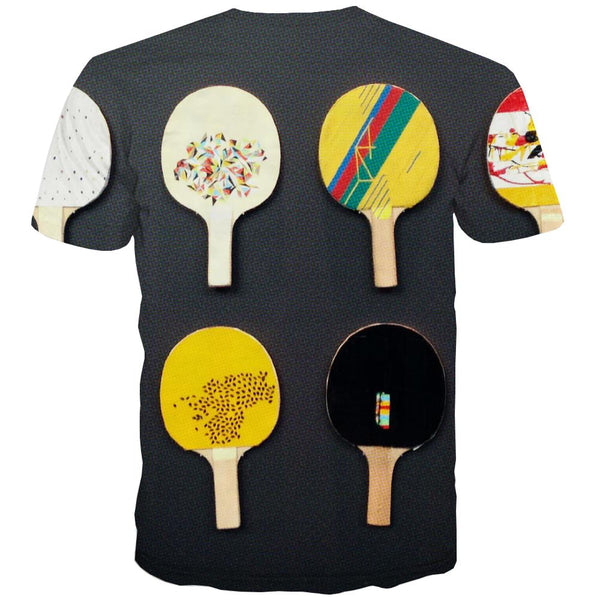 
Pingpong T shirts Men Game T-shirts Graphic Movement T shirts Funny Short Sleeve
                