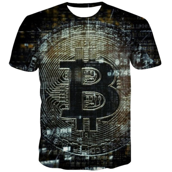 
Bitcoin T shirt Men Retro Tshirts Casual Hip Hop Tshirt Printed Mens Clothing
                