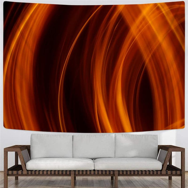 
Flame Tapiz Abstract Rug Wall Psychedelic Tenture Mandala Wall Hanging
                